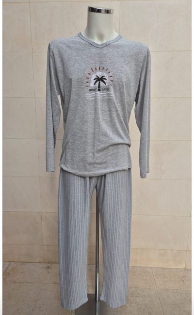 Pijama hombre Quiet Days - Gris